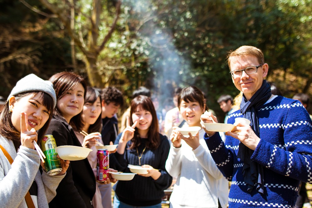 お花見バーベキューを行いました！